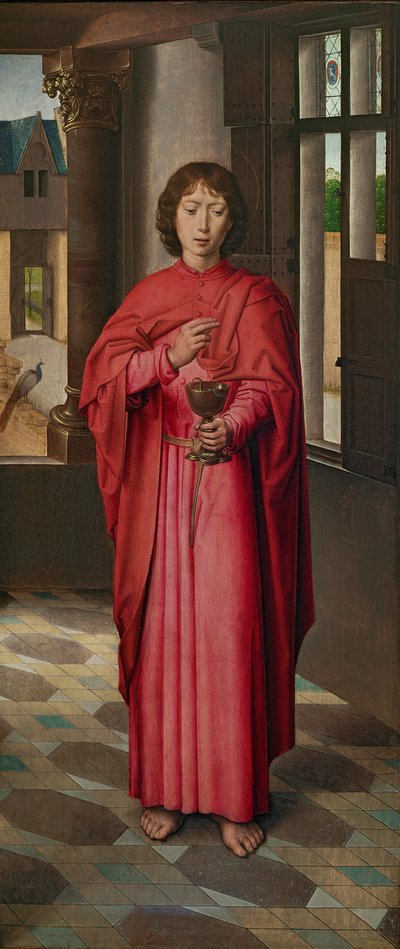 St. Johannes der Evangelist, ein Panel aus 